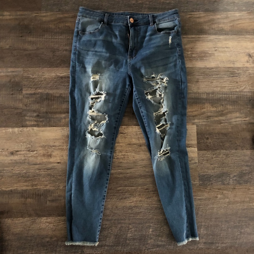 American Eagle Super High Waisted Jegging